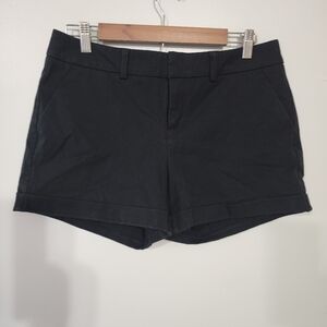 Ecru Black Shorts Size 8
